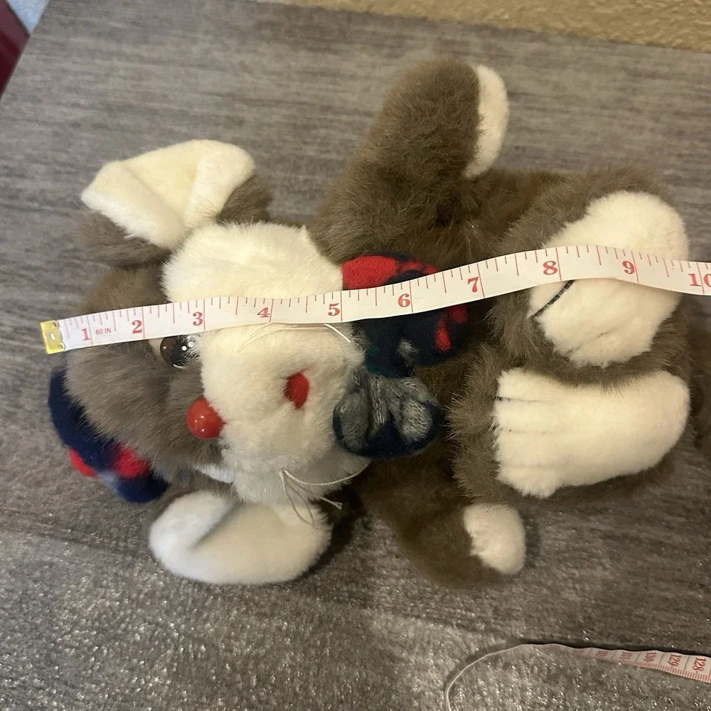 Dayton Hudson Vtg Christmas Mouse Lil' Tweaks Plush Stuffed 9